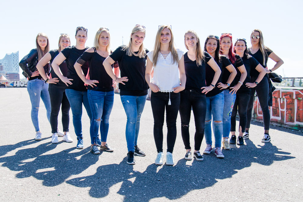 JGA-Shooting am Hamburger Hafen und Landungsbrücken